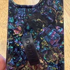 Loopy Case Iridescent Abalone Pattern Phone Case for iPhone 15 pro max
